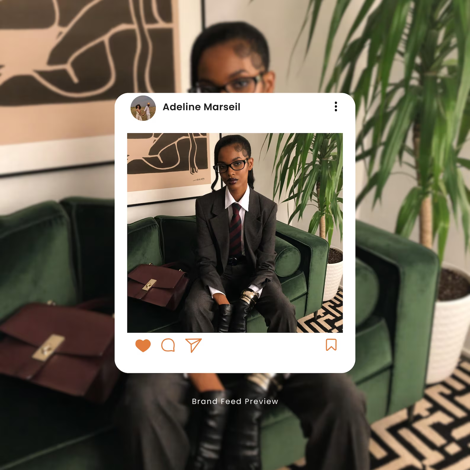 Melanin Girl Boss AI Influencer Photos, Black Woman Editorial Content (Digital Download)