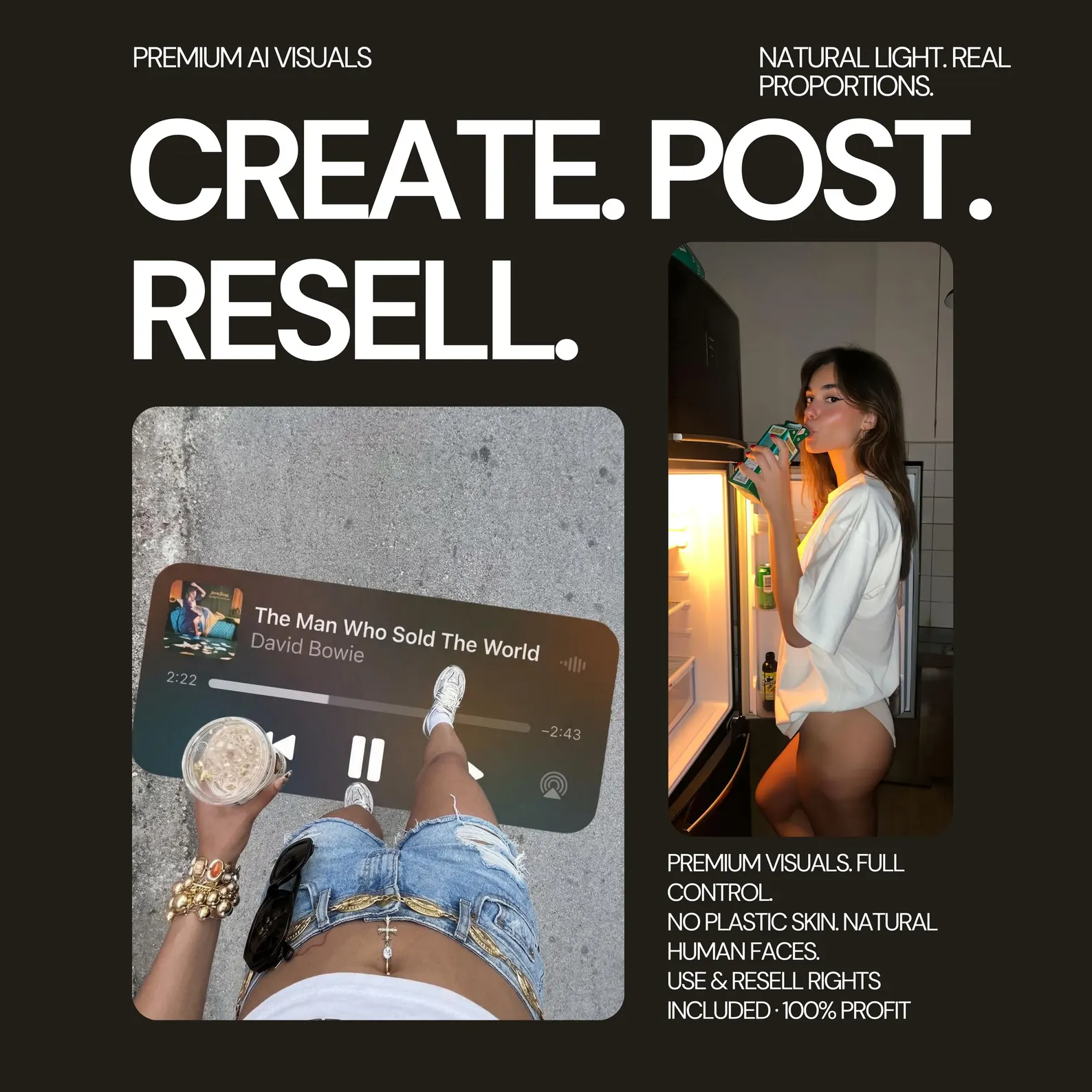 Lifestyle Model Stock Photos – Social Media Content, 2K-4K (Digital Download)
